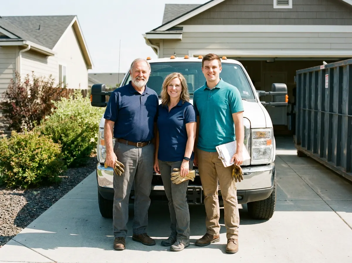 Pineywoods Dumpster Rental dumpster rental service team in Meridian, ID